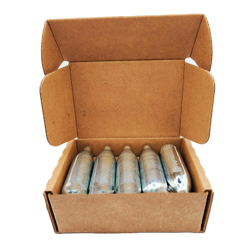BYRNA 8 GRAM CO2 CARTRIDGES + OILER 10 Pack